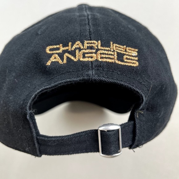 Charlie's Angels Hat Cap Strapback Black Adjustable Television Show Movie Film - Picture 5 of 7